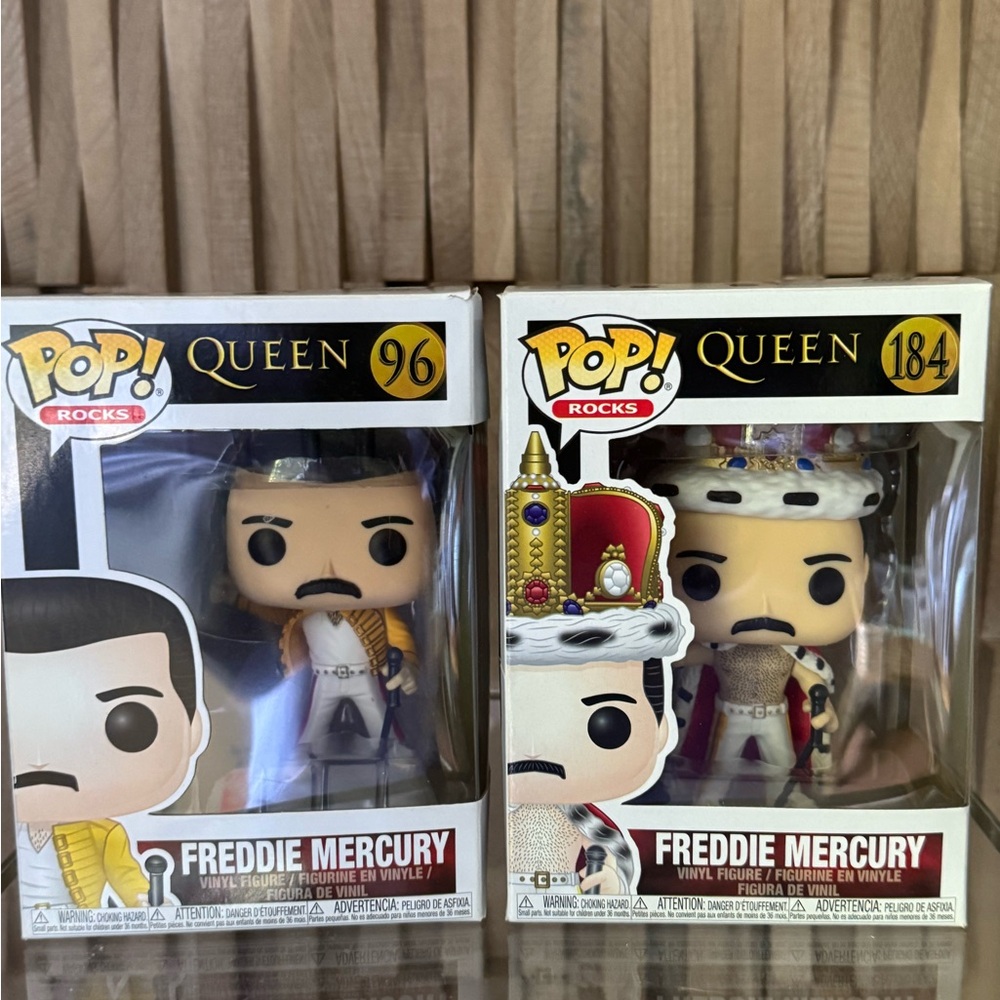 Funko Pop! Rocks Queen Freddie Mercury Figures